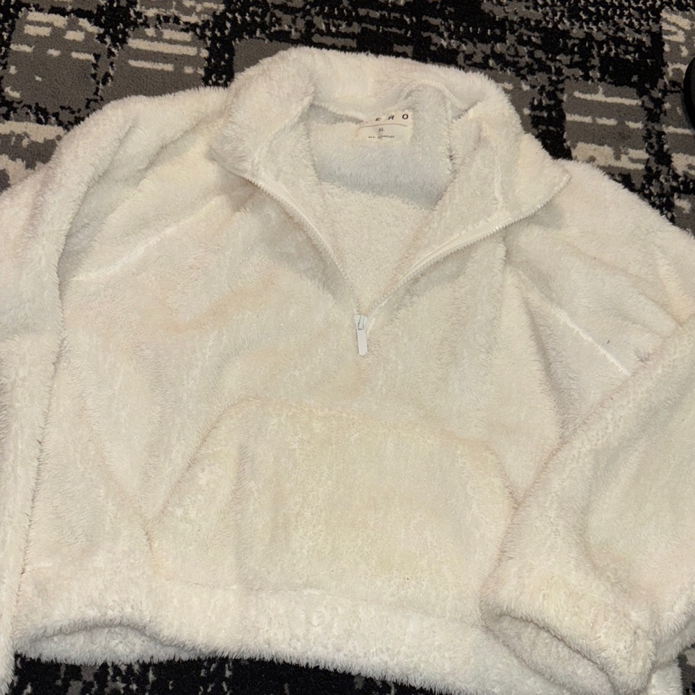 Aeropostale Soft White Cowl Sweater